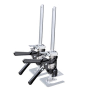 Labor Saving Arm Jack, 2 PCS 200 kg Bearing Capacity, Lifting up to 235 mm, Metal Hand Lifting Jack Tool with V952-TGQ220MM2DHS12IENV0