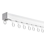 Ceiling Curtain Track Set 17.7 FT/5.4 Meter Room Divider with Hooks White V952-THBCLGDTZLHJN5CV4V0