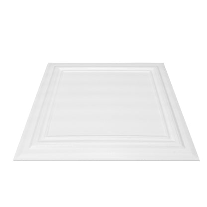 Ceiling Tiles 48-Pack 20 x 20 in Polystyrene Easy Installation Glue-up V952-THBZPSB48J5097TMWV0