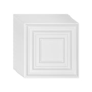 Ceiling Tiles 12-Pack 24 x 24 in PVC Easy Installation White Peg Pattern V952-THBZPVCB12J20JVLNV0