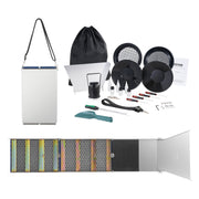 Gold Panning Kit With Sluice Box, 50" Aluminum Gold Mining Equipment, 23 PCS Gold Prospecting Kit with Gold V952-TJC50YC9YCLHBEW55V0