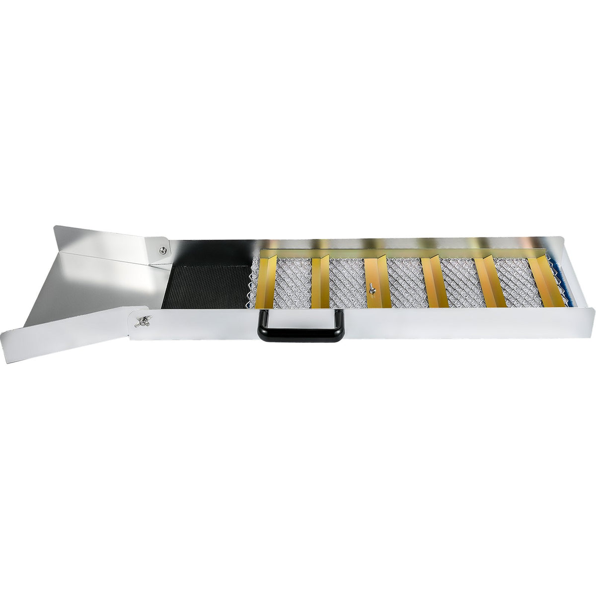 Aluminum Alloy Sluice Box, Compact 36" Mini Sluice Boxes for Gold, Lightweight Gold Sluice Equipment, V952-TJGJJSLCX36MKK3D2V0