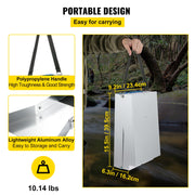 Folding Aluminum Alloy Sluice Box, Compact 50" Sluice Boxes for Gold, Lightweight Gold Sluice Equipment, V952-TJGJJSZDLCX508DSSV0