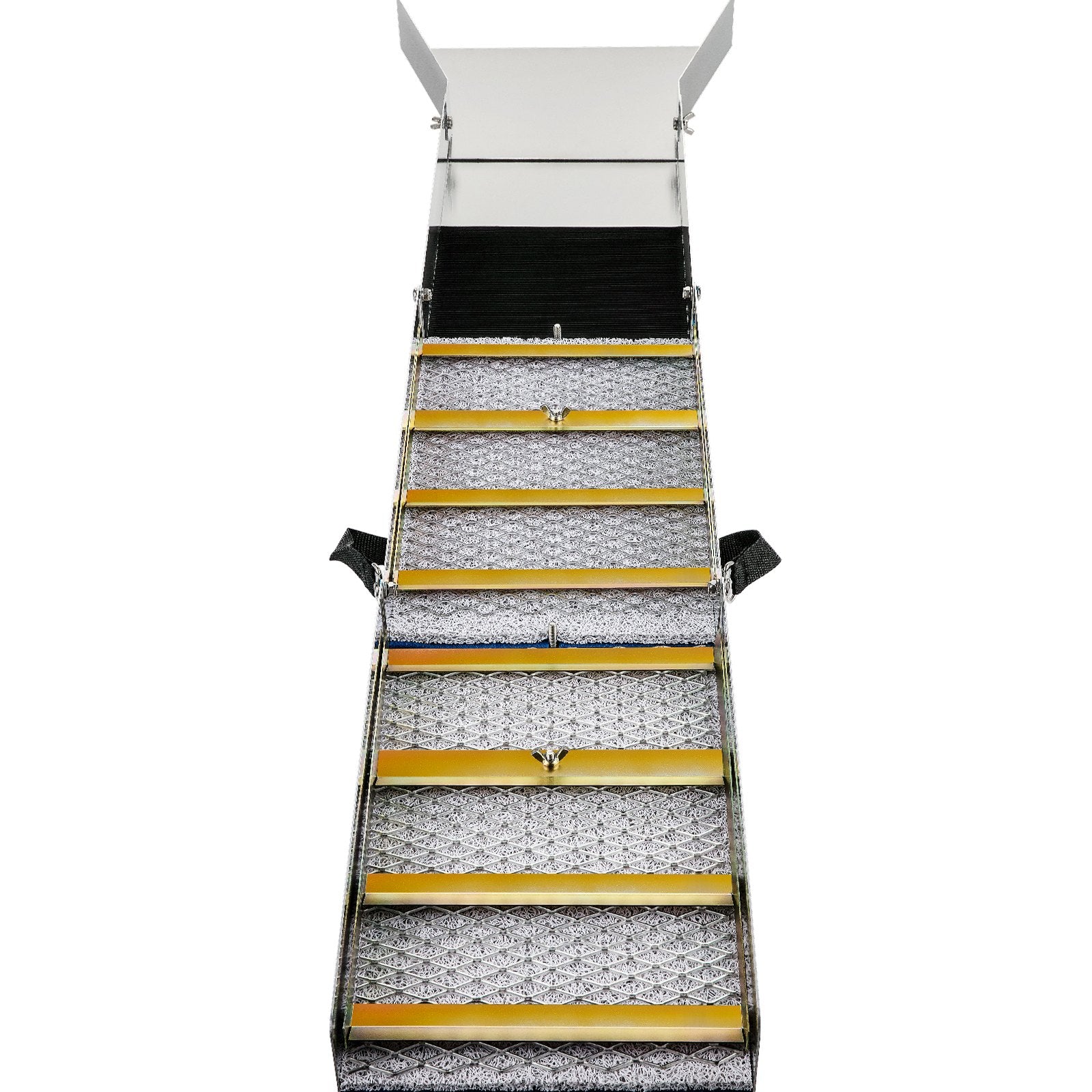 Folding Aluminum Alloy Sluice Box, Compact 50" Sluice Boxes for Gold, Lightweight Gold Sluice Equipment, V952-TJGJJSZDLCX508DSSV0