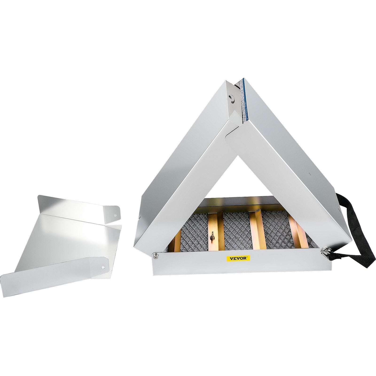Folding Aluminum Alloy Sluice Box, Compact 50" Sluice Boxes for Gold, Lightweight Gold Sluice Equipment, V952-TJGJJSZDLCX508DSSV0
