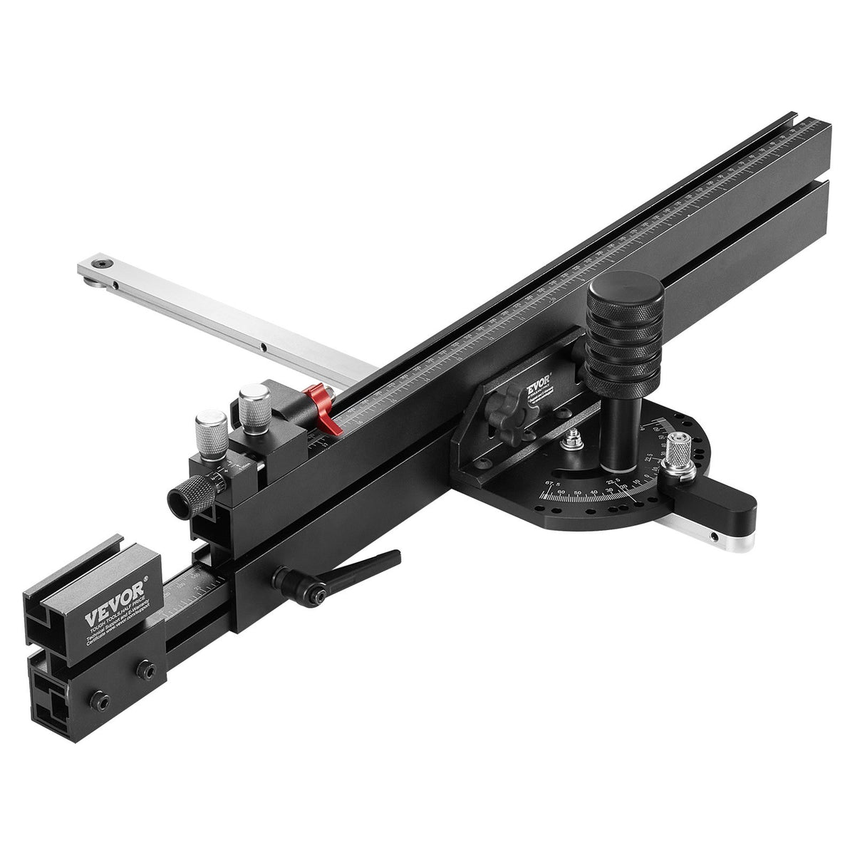 Precision Miter Gauge, Standard Slot 3/4'' x 3/8'', Aluminum Alloy Table Saw Miter Gauge with 19-35 in V952-TJXQGDKS6060EZ0GRV0