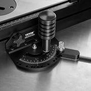 Precision Miter Gauge, Standard Slot 3/4'' x 3/8'', Aluminum Alloy Table Saw Miter Gauge with 19-35 in V952-TJXQGDKS6060EZ0GRV0