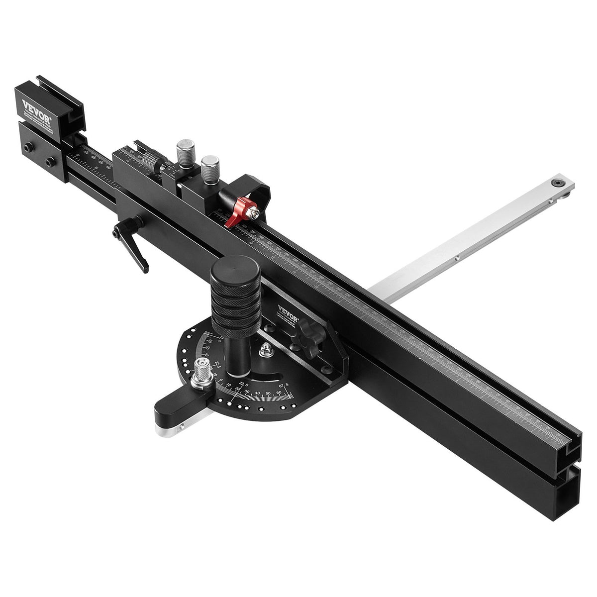 Precision Miter Gauge, Standard Slot 3/4'' x 3/8'', Aluminum Alloy Table Saw Miter Gauge with 19-35 in V952-TJXQGDKS6060EZ0GRV0