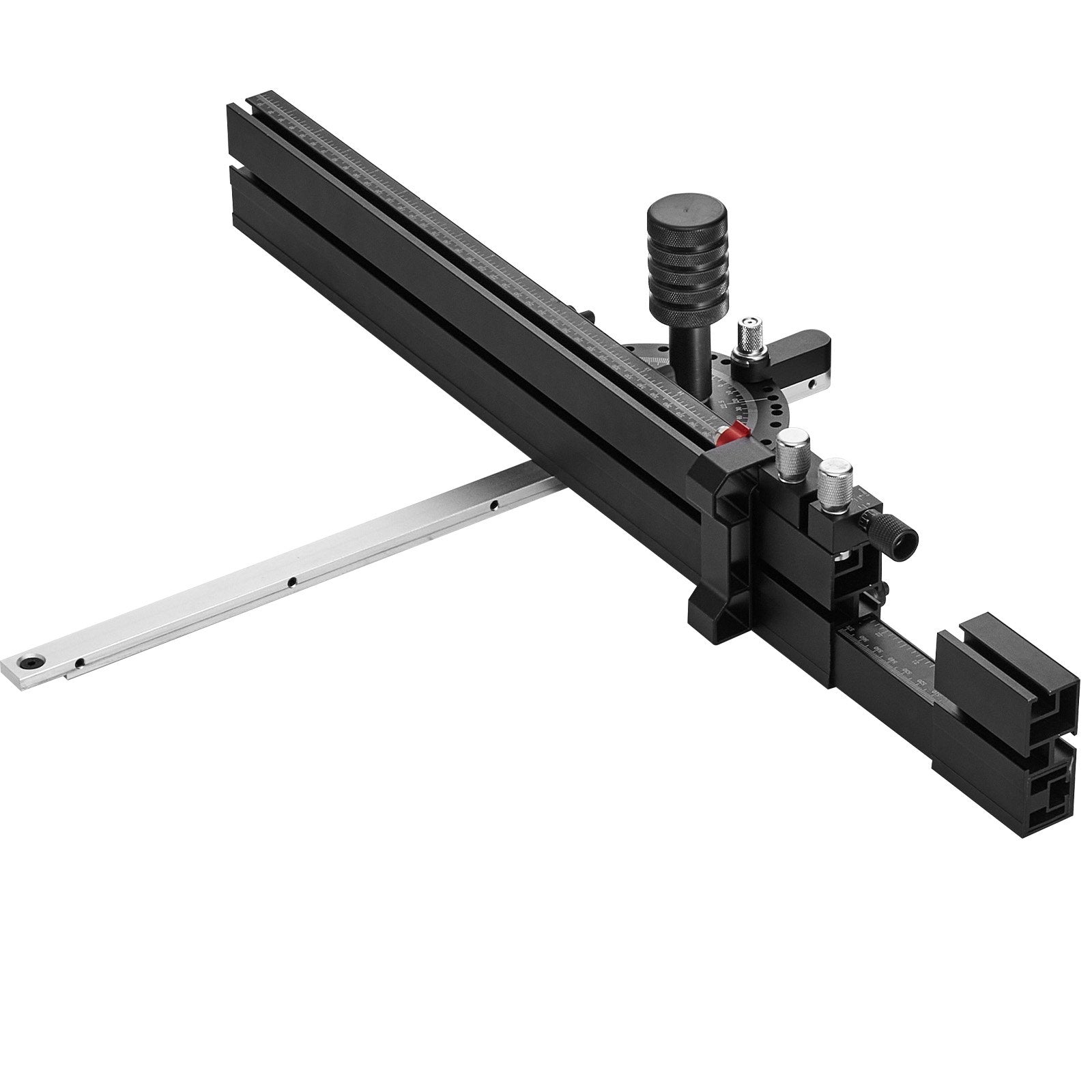 Precision Miter Gauge, Standard Slot 3/4'' x 3/8'', Aluminum Alloy Table Saw Miter Gauge with 19-35 in V952-TJXQGDKS6060EZ0GRV0