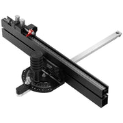 Precision Miter Gauge, Standard Slot 19 x 9.5 mm, Aluminum Alloy Table Saw Miter Gauge with 45.7 cm Grating V952-TJXQGDKS6060PEAL5V0
