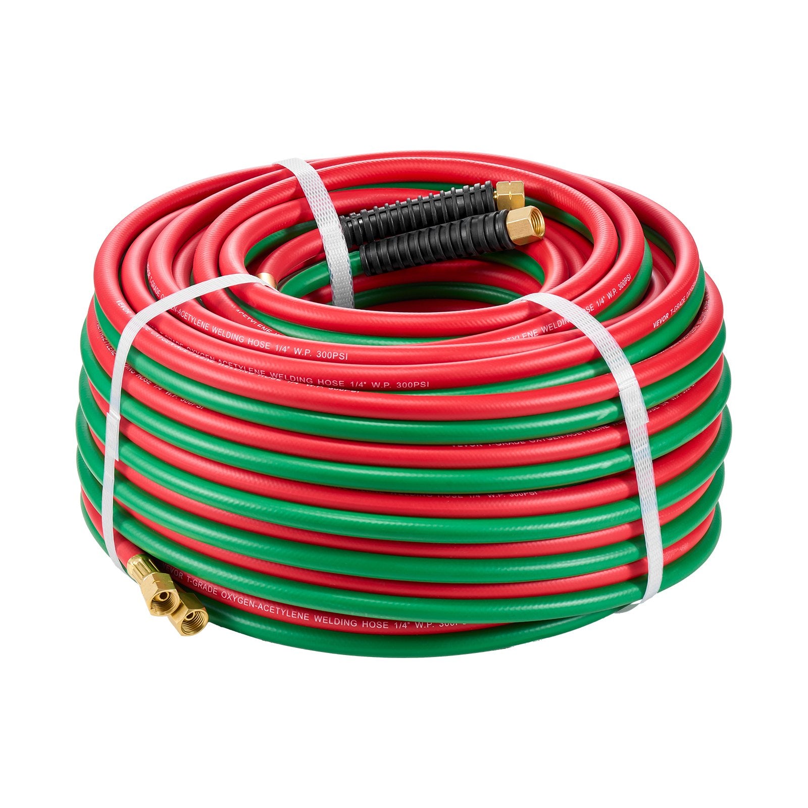 Oxygen Acetylene Hose 1/4-Inch x 100FT T Grade Hose 300PSI Max Working Pressure V952-TJYYGHJRGMG1F9RY6V0