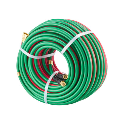 Oxygen Acetylene Hose 1/4-Inch x 100FT T Grade Hose 300PSI Max Working Pressure V952-TJYYGHJRGMG1F9RY6V0