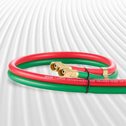 Oxygen Acetylene Hose, 1/4-Inch x 15FT Oxy Acetylene Hose with 9/16"-18 B Fitting, 300PSI T Grade Welding V952-TJYYGHJRGMG1I4T63V0