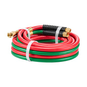 Oxygen Acetylene Hose, 1/4-Inch x 15FT Oxy Acetylene Hose with 9/16"-18 B Fitting, 300PSI T Grade Welding V952-TJYYGHJRGMG1I4T63V0