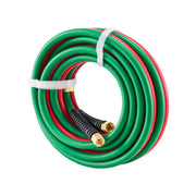 Oxygen Acetylene Hose, 1/4-Inch x 15FT Oxy Acetylene Hose with 9/16"-18 B Fitting, 300PSI T Grade Welding V952-TJYYGHJRGMG1I4T63V0