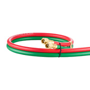Oxygen Acetylene Hose, 1/4-Inch x 25FT Oxy Acetylene Hose with 9/16"-18 B Fitting, 300PSI T Grade Welding V952-TJYYGHJRGMG2RD7J9V0