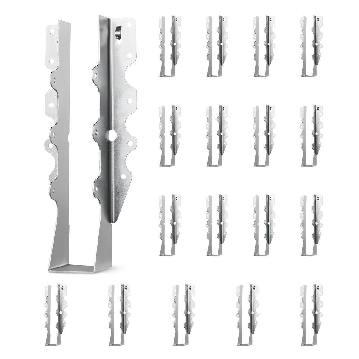 50 Pcs Joist Hanger, Inner Dimensions 1.57 x 1.50 x 7.83 inch / 40 x 38 x 199 mm, Rafter Hurricane Ties Joist V952-TLDJ210INCH5HCMQL001V0