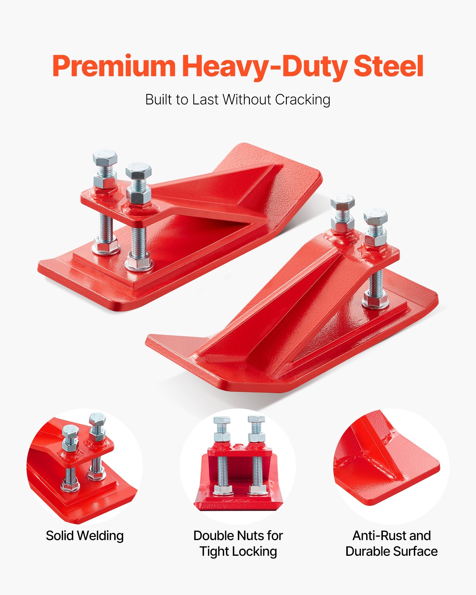 Tractor Bucket Protector, 2PCS Heavy Duty Steel Bucket Edge Protectors, Edge Tamer Anti-Skid Device with V952-TLJCDBHQLJZS95I4C001V0