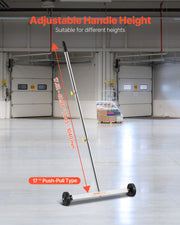 Magnetic Sweeper with Wheels, 43 cm, 4.5 kg Load Capacity, Lightweight Magnetic Pickup Sweeper with V952-TLSCXQSQ17INCXRNS001V0