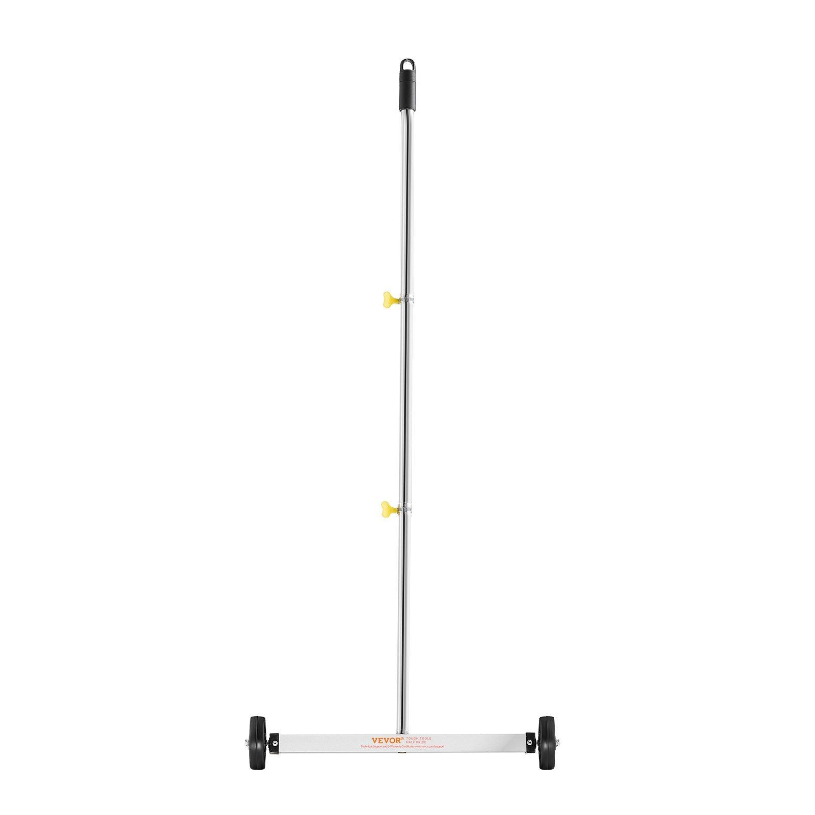 Magnetic Sweeper with Wheels, 43 cm, 4.5 kg Load Capacity, Lightweight Magnetic Pickup Sweeper with V952-TLSCXQSQ17INCXRNS001V0