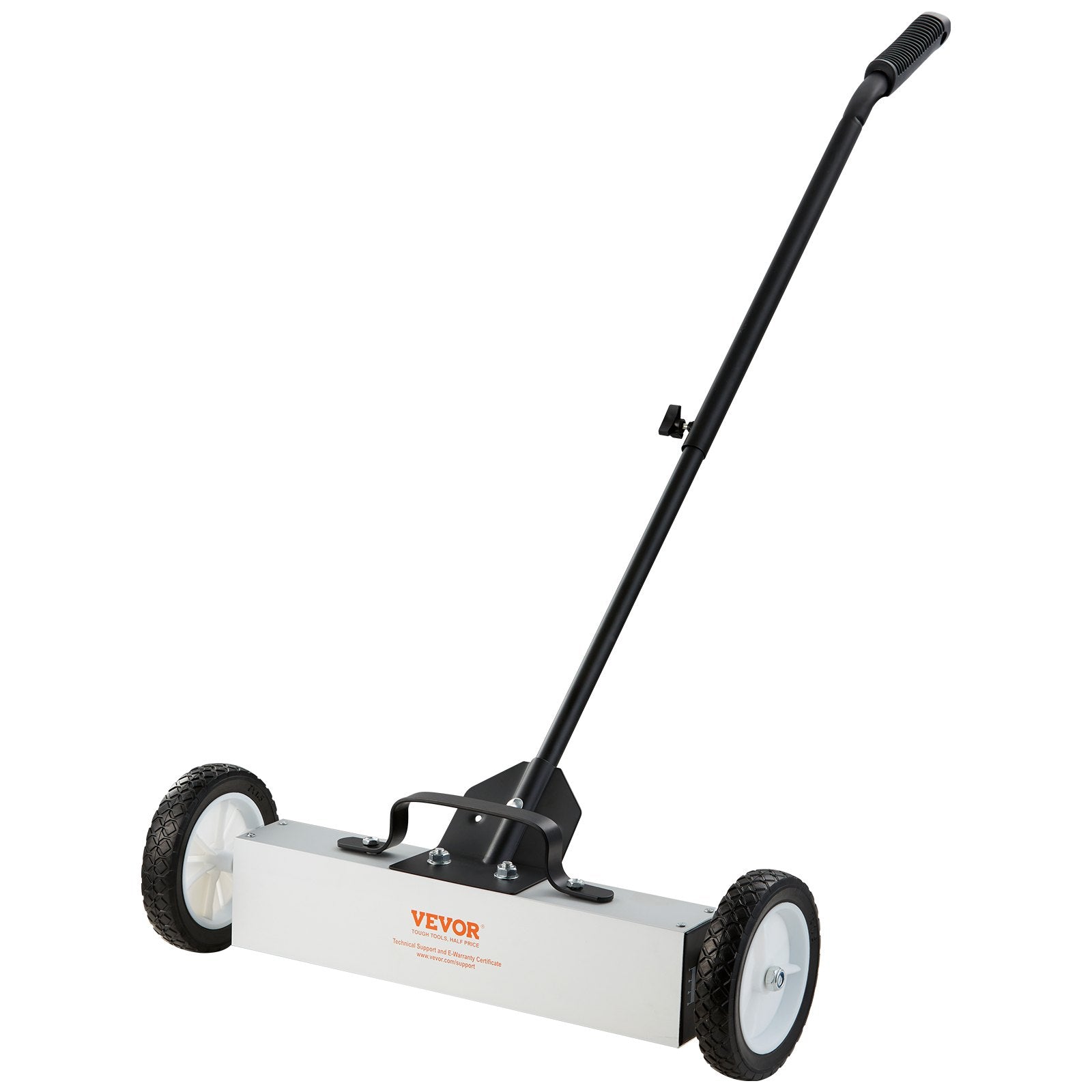 Rolling Magnetic Sweeper with Wheels, Push-Type Magnetic Pick Up Sweeper, Large Magnet Pickup Lawn Sweeper, V952-TLSCXQSQT1845AO8ZV0