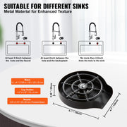Glass Rinser 10-Hole 360 Rotating Stainless Steel Washer ABS Cup Holder V952-TMAZSXBQ304BO2L89V0