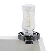 Glass Rinser, 10 Powerful Spraying Jets Rotating Cup Rinser for Sink, Wearproof ABS Kitchen Sink Faucet Cup V952-TMAZSXBQABSDD1Q4LV0