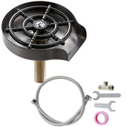 Glass Rinser 10-Hole Rotating Stainless Steel Washer ABS Cup Holder V952-TMAZSXBQLSN3YMGJJV0