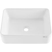 Modern Ceramic Vessel Sink 48x37cm Bathroom Vanity Bowl Countertop White V952-TMSCTCJX4837PYW3KV0