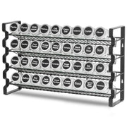 Spice Rack Organizer for Cabinet, Spice Organizer with 36 Empty Spice Jars, Lids, Spice Labels, and Funnel V952-TMSDLJTZCF36S586YV0