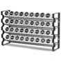 Spice Rack Organizer for Cabinet, Spice Organizer with 36 Empty Spice Jars, Lids, Spice Labels, and Funnel V952-TMSDLJTZCF36S586YV0