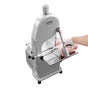 Commercial Electric Meat Bandsaw, 1800W Stainless Steel Countertop Bone Sawing Machine, 380 x 485 mm V952-TMSJGJ2200WLQU3B4V3