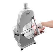 Commercial Electric Meat Bandsaw, 1800W Stainless Steel Countertop Bone Sawing Machine, 380 x 485 mm V952-TMSJGJ2200WLQU3B4V3
