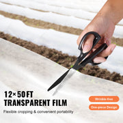 Greenhouse Plastic Sheeting 12 x 50 ft 6Mil Clear Polyethylene Film V952-TMWSM1250YCT3OY3CV0