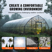 Greenhouse Plastic Sheeting 12 x 50 ft 6Mil Clear Polyethylene Film V952-TMWSM1250YCT3OY3CV0