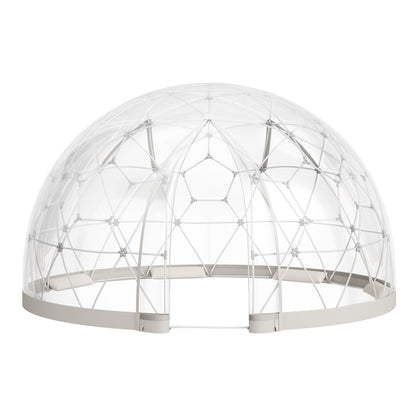 Garden Dome Tent, 2.9 x 1.75 m Outdoor Clear Bubble Tent for 2-4 Person, Weatherproof Geodesic Dome V952-TMXKZP95YCPV9WP9W001V0