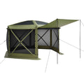 Pop up Gazebo Screen Tent, 3x3 m Large 6-Sided Camping Canopy Tent with Removable Top & Carry Bag, Quick-Set V952-TMZPXKTMK6M1M7EVT001V0