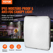 4 PCS LED Canopy Light 150W 16500LM 5000K Daylight Outdoor Canopy Lighting V952-TPDDS150W4JT18VDWV7