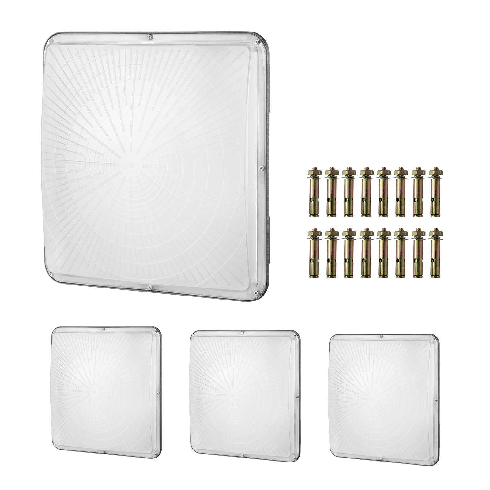 4 PCS LED Canopy Light 150W 16500LM 5000K Daylight Outdoor Canopy Lighting V952-TPDDS150W4JT18VDWV7