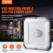 4 Pack LED Canopy Lights 80W 8800LM 5000K Daylight Outdoor Canopy Lighting V952-TPDDS80W4JT0CK09FV7