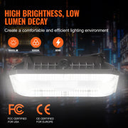 4 Pack LED Canopy Lights 80W 8800LM 5000K Daylight Outdoor Canopy Lighting V952-TPDDS80W4JT0CK09FV7