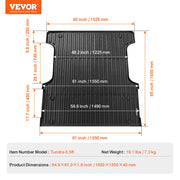 Truck Bed Mat Fit 2022-2024 Toyota Tundra TPE Truck Bed Liner Accessories V952-TPEKCCCDTPEF0B7OOV0
