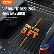 Truck Bed Mat Fit 2022-2024 Ford Maverick TPE Truck Bed Liner Accessories V952-TPEKCCCDTPEF70ESXV0