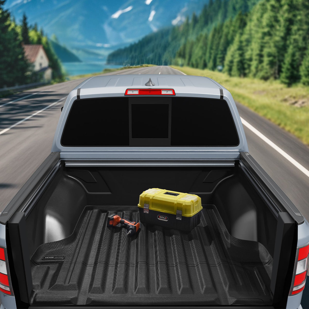 Truck Bed Mat Fit 2022-2024 Nissan Frontier TPE Truck Bed Liner Accessory V952-TPEKCCCDTPERAC64QV0