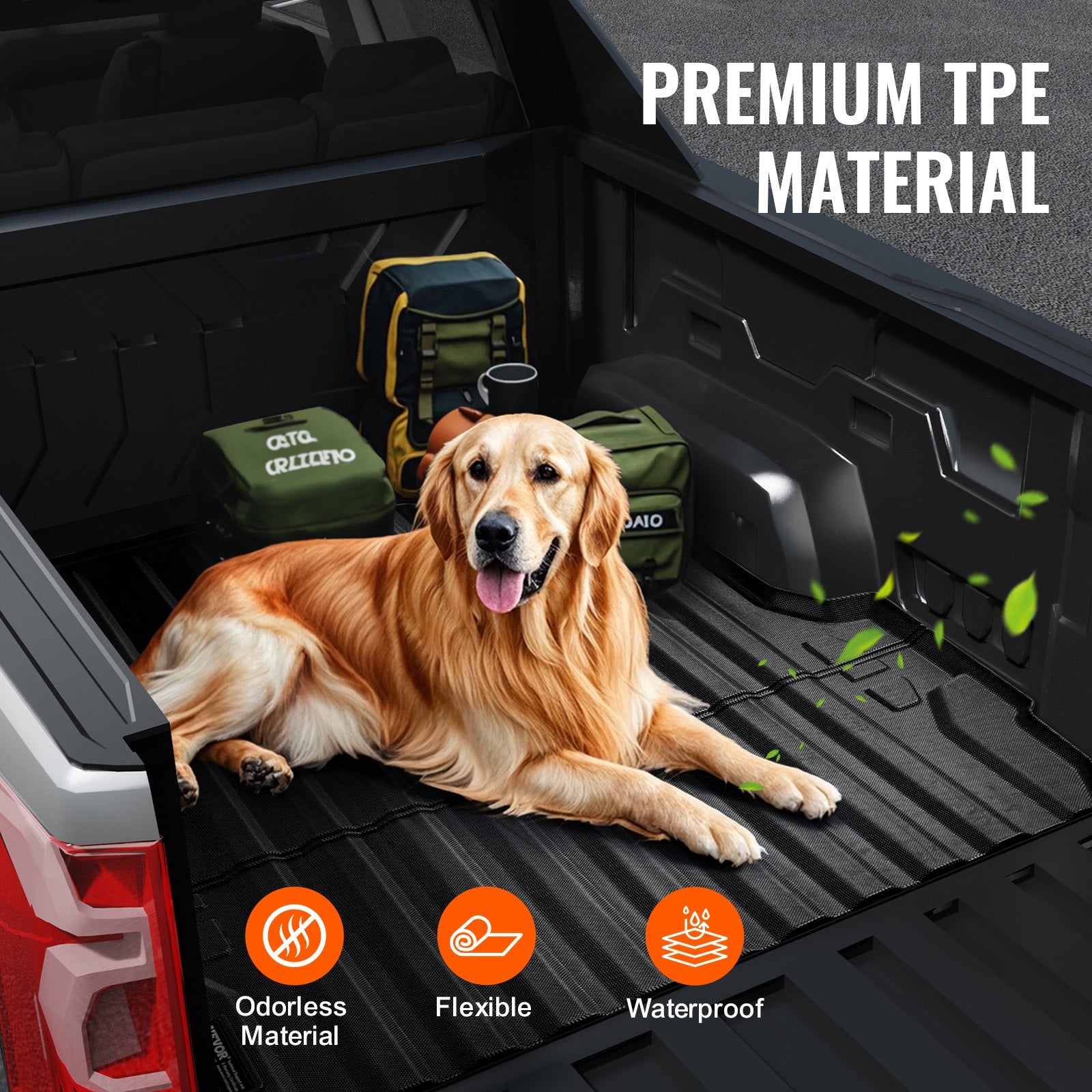 Truck Bed Mat Fit 2023-2024 Chevrolet Colorado/GMC Canyon Truck Bed Liner V952-TPEKCCCDTPEX80KVYV0
