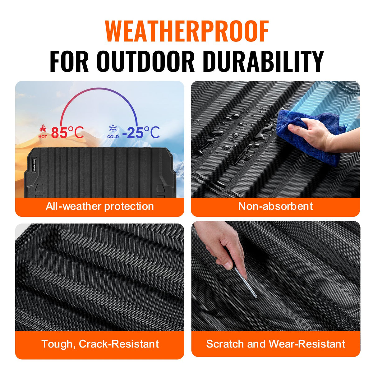 Truck Bed Mat Fit 2023-2024 Chevrolet Colorado/GMC Canyon Truck Bed Liner V952-TPEKCCCDTPEX80KVYV0