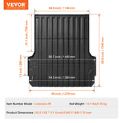 Truck Bed Mat Fit 2023-2024 Chevrolet Colorado/GMC Canyon Truck Bed Liner V952-TPEKCCCDTPEX80KVYV0