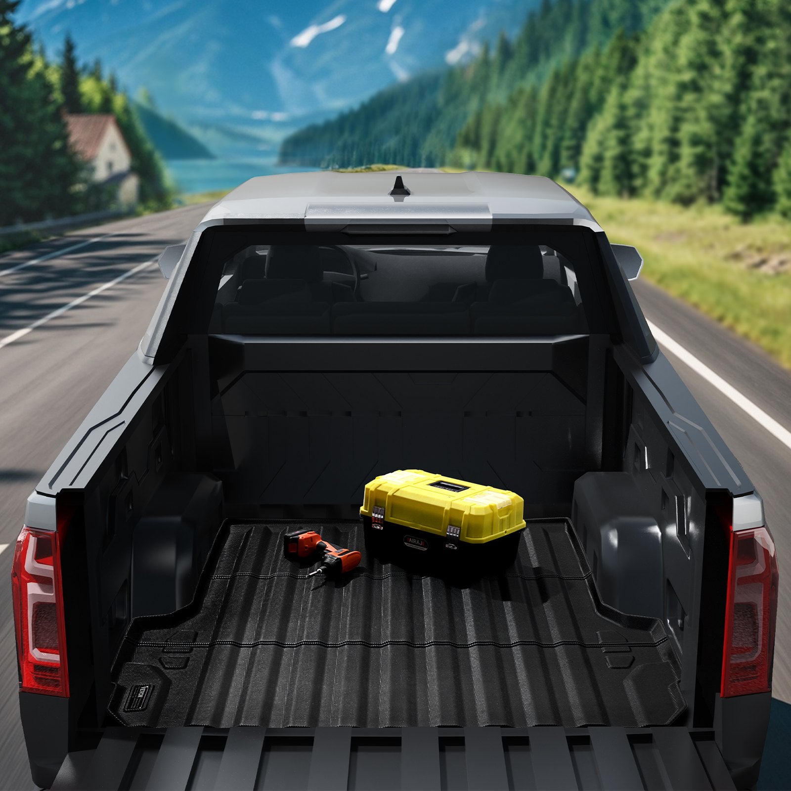Truck Bed Mat Fit 2023-2024 Chevrolet Colorado/GMC Canyon Truck Bed Liner V952-TPEKCCCDTPEX80KVYV0