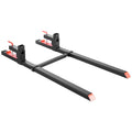 Pallet Forks, 907 kg Clamp on Pallet Forks, 149 cm Total Length Heavy-Duty Tractor Fork with Adjustable V952-TPHCKDJK60INVJ53T001V0