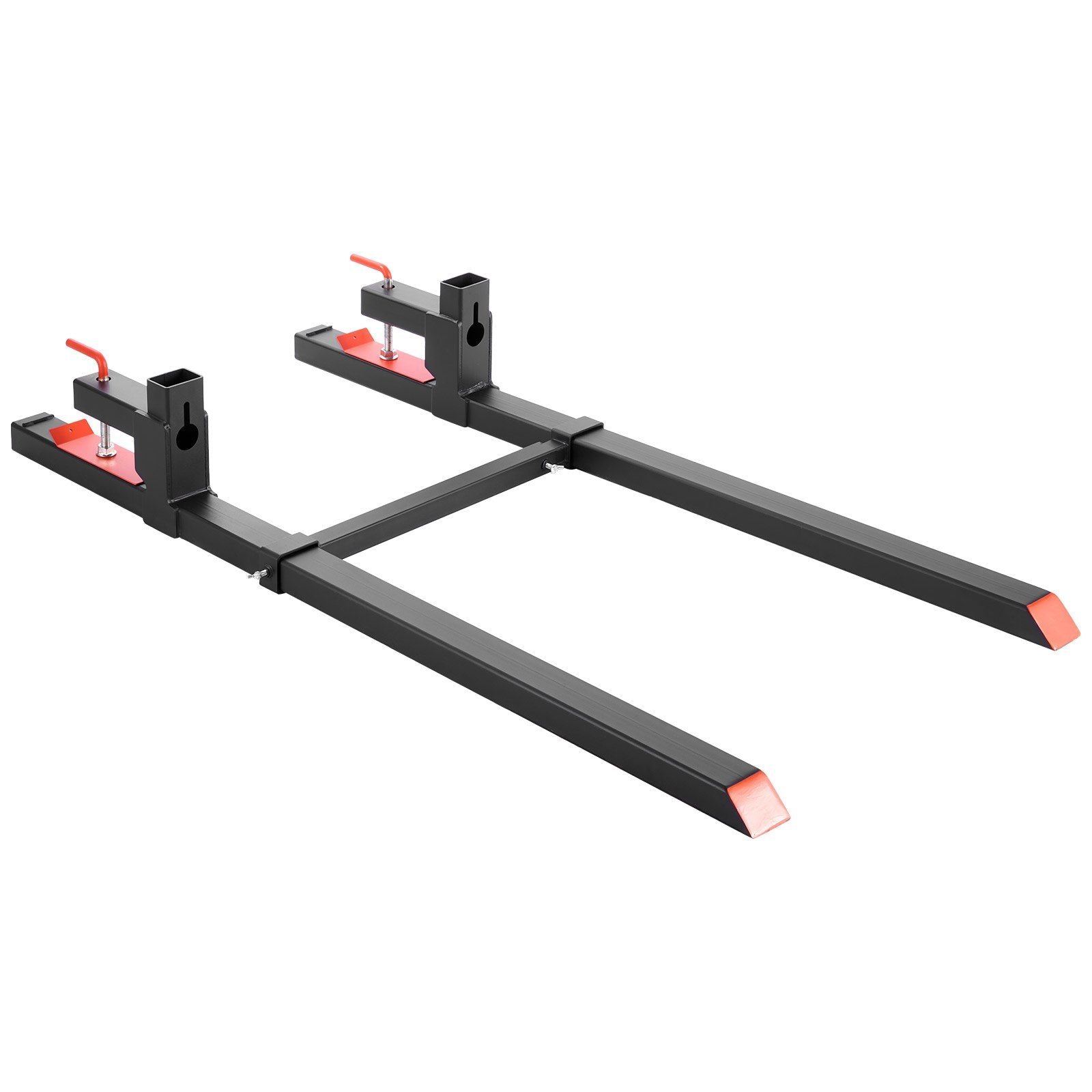 Pallet Forks, 907 kg Clamp on Pallet Forks, 149 cm Total Length Heavy-Duty Tractor Fork with Adjustable V952-TPHCKDJK60INVJ53T001V0